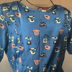 Retro Telephone Dress